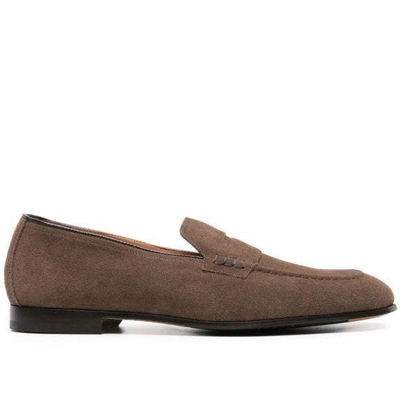 Doucal\'s - Italian Loafers in Brown Suede - MSRP $510.00 - Various Sizes - BNIB main image 4